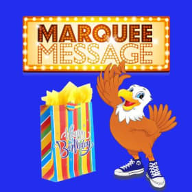 Marquee Message & Goodie Bag item