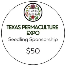 Seedling Level Sponsorship item