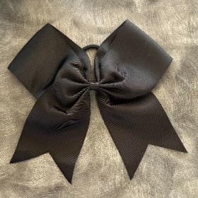 Black Practice Cheer Bow item