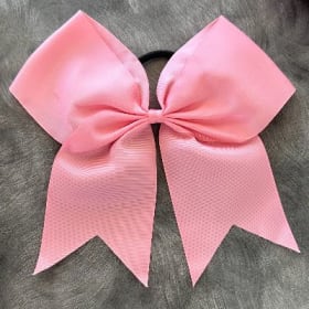 Pink Practice Cheer Bow item