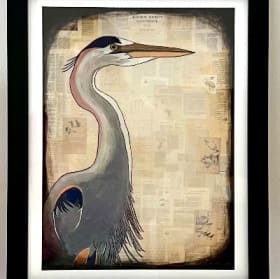 #1 - Great-Blue Heron Archival Print item