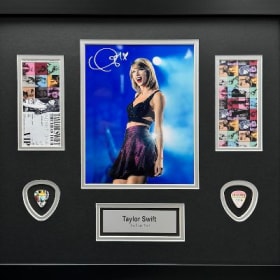 Signed Taylor Swift - Concert Photo Display item