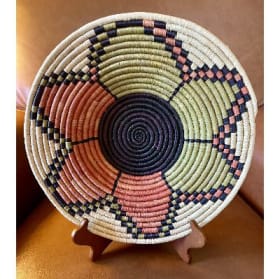 Item #016 - Hand-made Rwandan Basket item