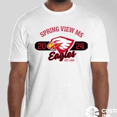 Shirt-#3) SPRING VIEW EAGLE - WHT (XX-Large) item