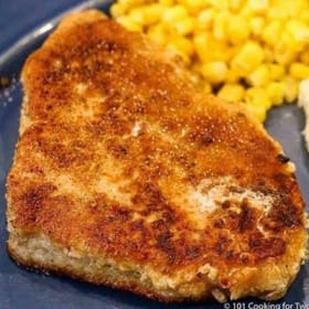 Breaded Center Cut Pork Chop Meal item