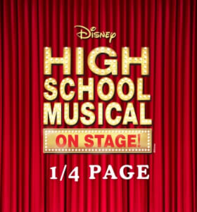 1/4 Page: High School Musical item