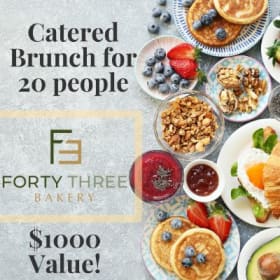 Forty Three Bakery Catered Brunch item