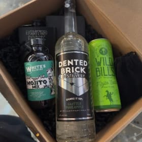 DENTED BRICK Rum Gift Basket item