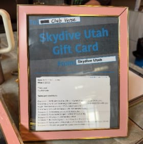 Skydive Utah Gift Card item