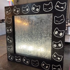 Hand Painted Magnet Board item