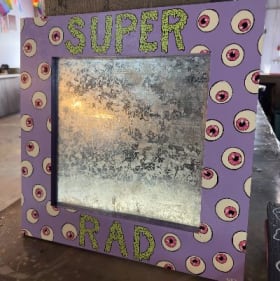 Hand Painted Magnet Board item