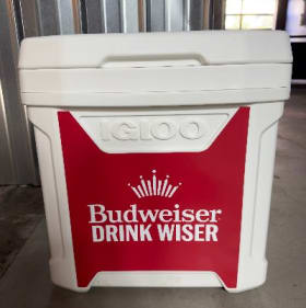 Budweiser Igloo Cooler item