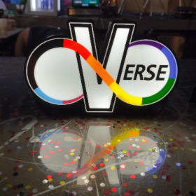 LED Light-up VERSE Sign item