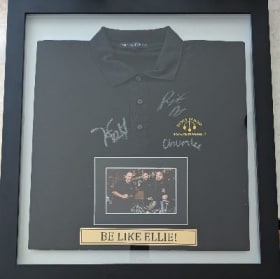 Framed Signed Shirt From Cast of Pawn Stars item