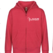 Kid's Zipper Hoodie - Pink item