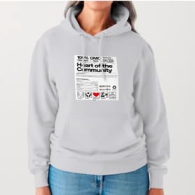 Heart of the community hoodie item