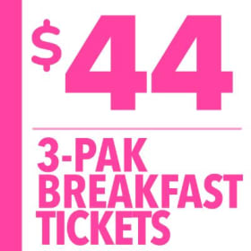 3-Pak Breakfast Tickets item