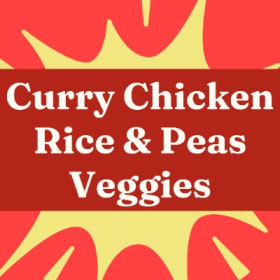 Curry Chicken with Rice & Peas item