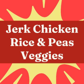 Jerk Chicken with Rice & Peas item