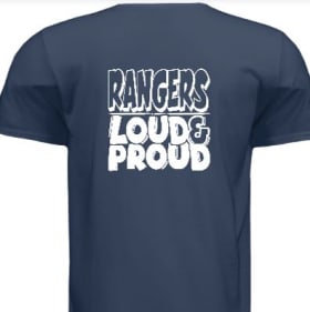 Adult L-Navy & White Rangers Loud & Proud item