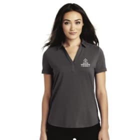 AMS Logo Women's Polo, Gray item