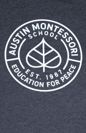 AMS Logo Adult T-Shirt, Heather Gray item