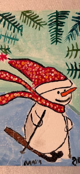 Nikki's Art - Snowman item