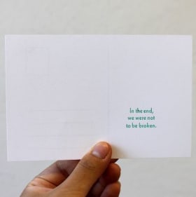 Poetic Postcards - ramassage à Arprim item