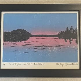 Washington Harbor Sunset by Ashley Sivertson item