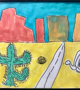 Caroline's Art - Desert item