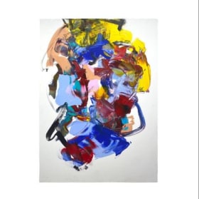 Spectre coloré 1 - Acrylique sur toile de Christine Hodgson item