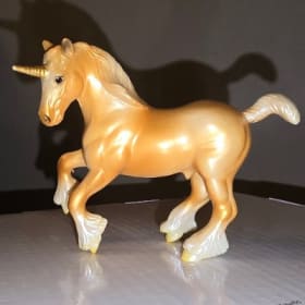 Breyer Stablemate Tan Draft Unicorn item