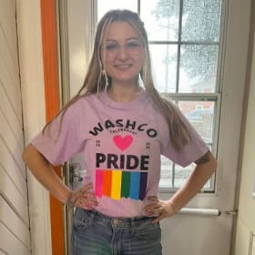 Size Large: WashCo Pride Shirt item