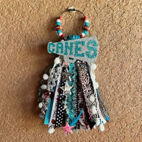 Spirit Bag Tag Mum-Mega Phone item