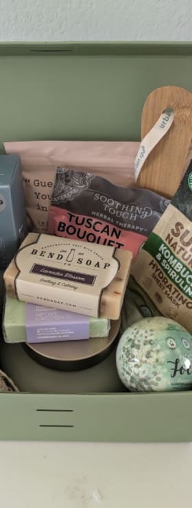 Self Care Lavender and Eucalyptus Basket item