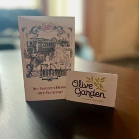 Family Italian Restaurant Gift Cards item