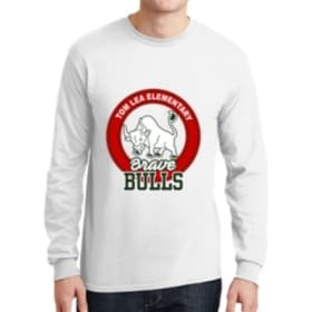 Large-White Long-Sleeved Shirt item