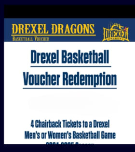 4 Tickets to Drexel Men's/Women's B-ball ($100 val) item