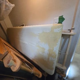 Lit pour massage et soin beige item