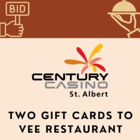 Two VEE Restaurant Gift Certificates item
