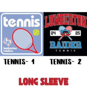 Tennis 1 or 2 - Adult Long Sleeve Shirt - Adult 2XL item