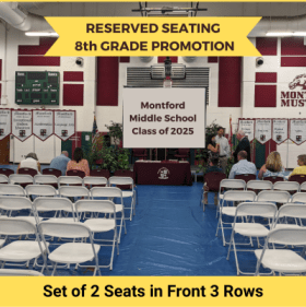 Reserved Seats at 8th Grade Promotion #4 item