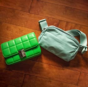 Cross Body Bag and Clutch item