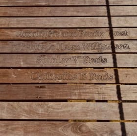 Custom Engraved Dock Plank item