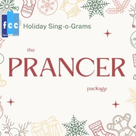 PRANCER: 1 song via telephone or Zoom item
