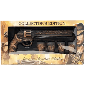 Revolver American Bourbon Whiskey, Recon Rings, and Landry's item
