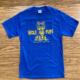 Adult Large Blue Short-Sleeve Shirt item