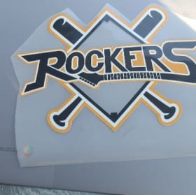 Large Rockers Diamond/bats item