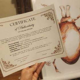 Isabella Constantino framed 30" x 40" print item