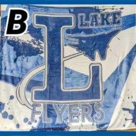 Flyer Splatter Blanket item